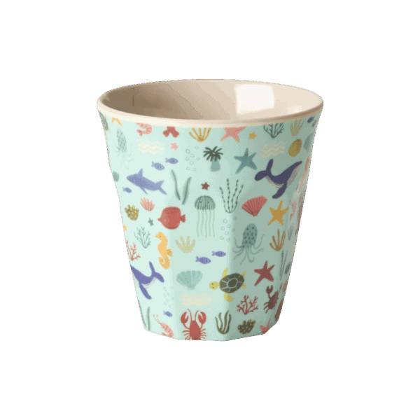 rice becher "small flower print", medium, 3 farben (kopie)