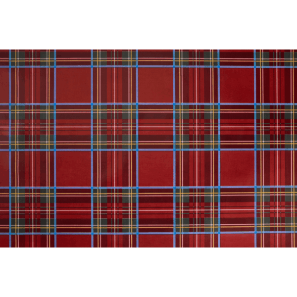 tischtuch pure acryl mit blauen blumen, weiß (kopie)