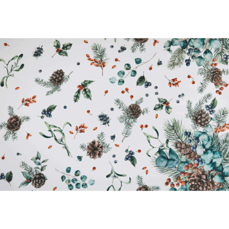 tischtuch weihnachten nussknacker, rot/creme (kopie)