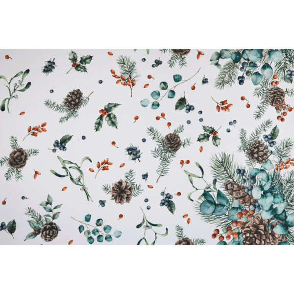 tischtuch weihnachten nussknacker, rot/creme (kopie)