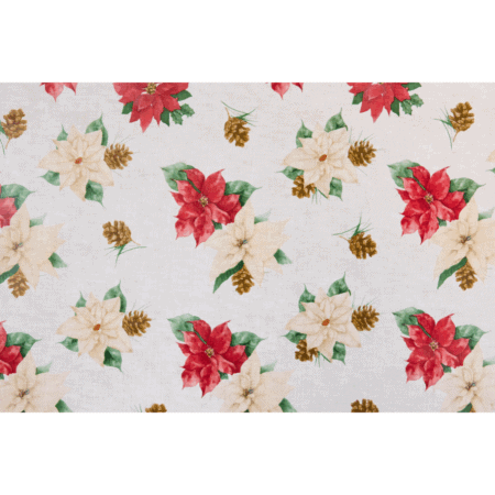 tischtuch mit sternen, weiß/silber (kopie)