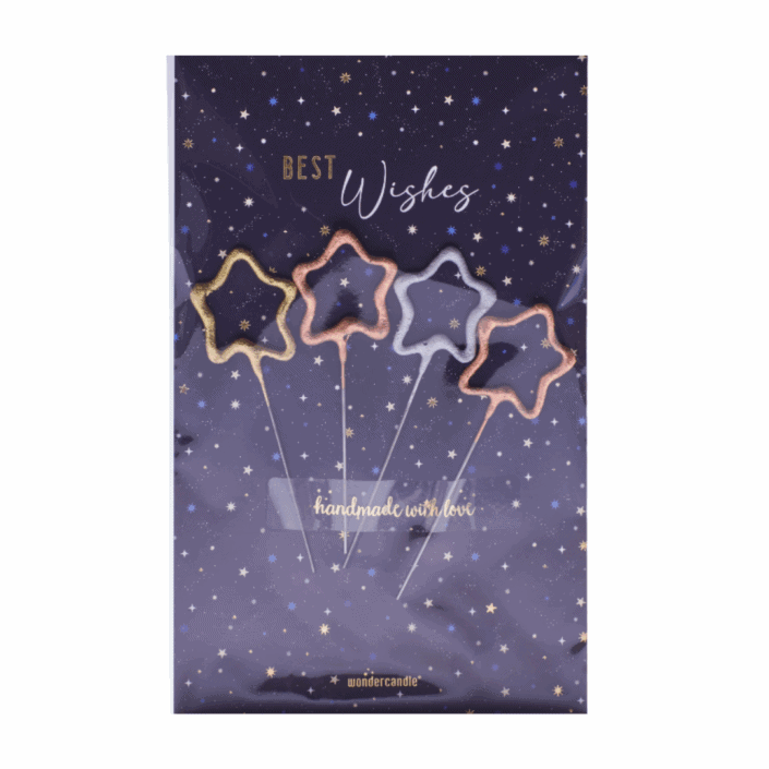 wondercandle, karte mit sprühkerze, oh baby (kopie)