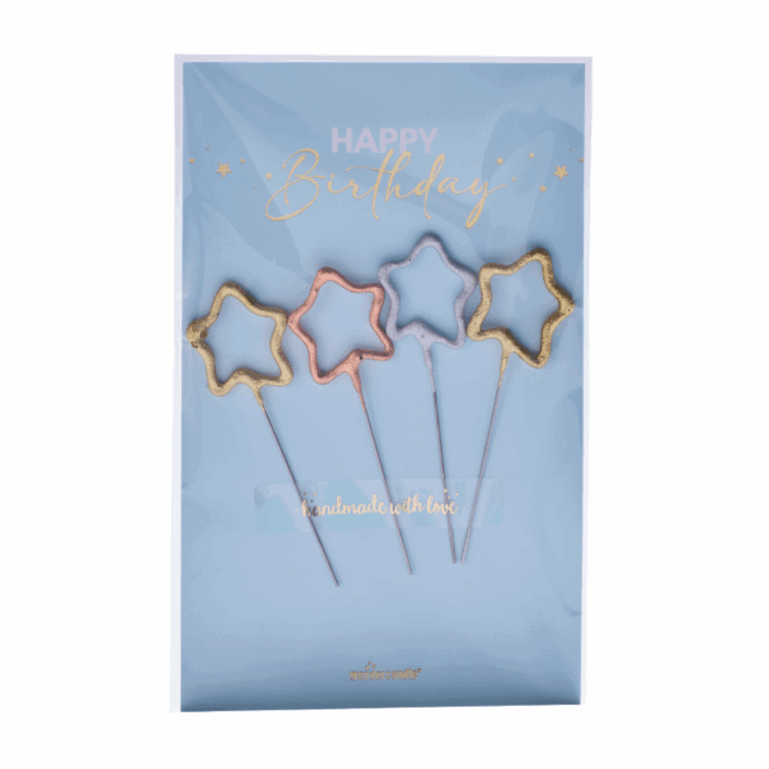 wondercandle, karte mit sprühkerze, oh baby (kopie)