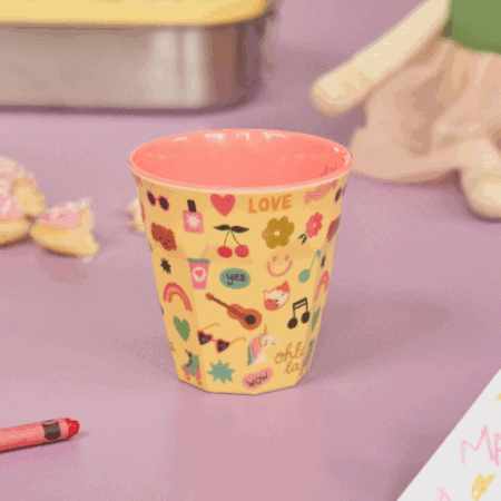 rice becher "pink fun fair print", medium (kopie)