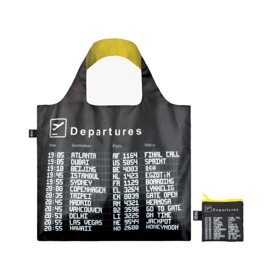 loqi-faltbare-einkaufstasche-airport-arrivals