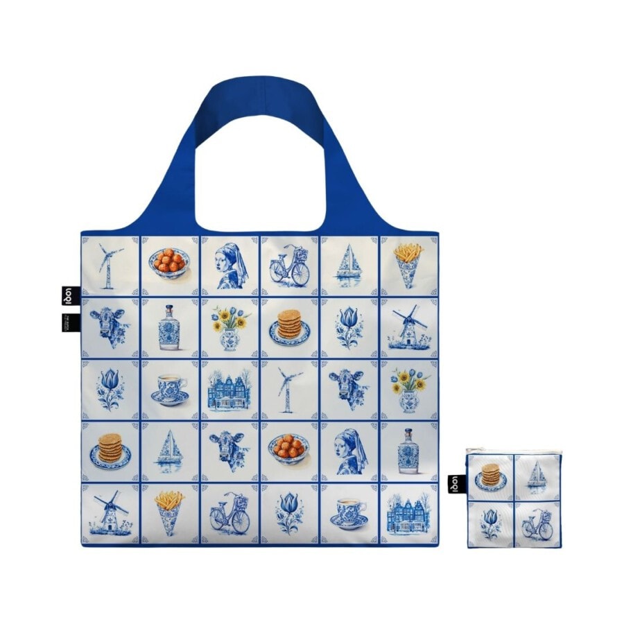 loqi-faltbare-einkaufstasche-delft-heritage