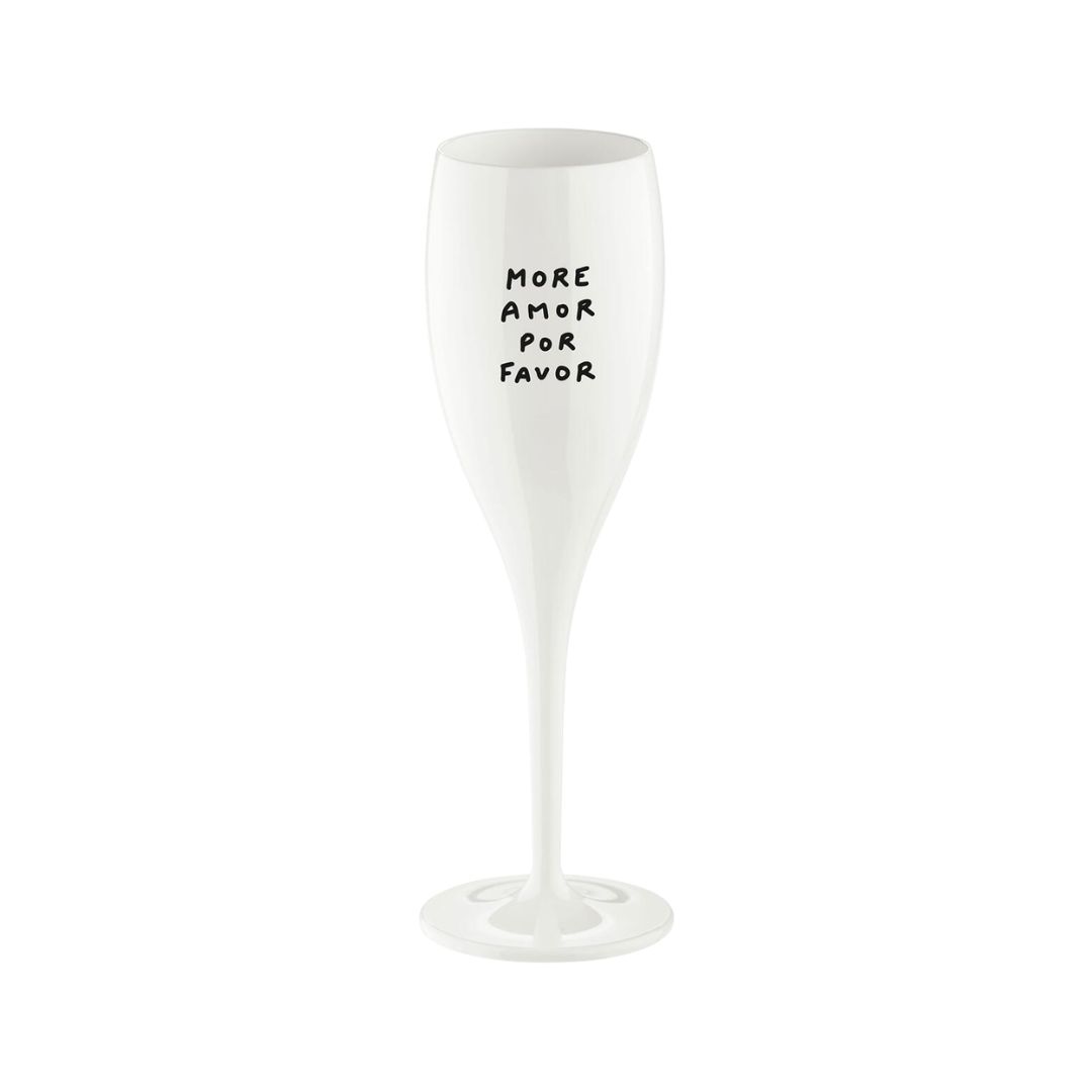 KOZIOL Sektglas „More Amor por Favor”, 100 ml