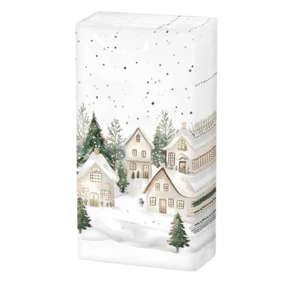 ambiente-taschentuecher-snowy-house