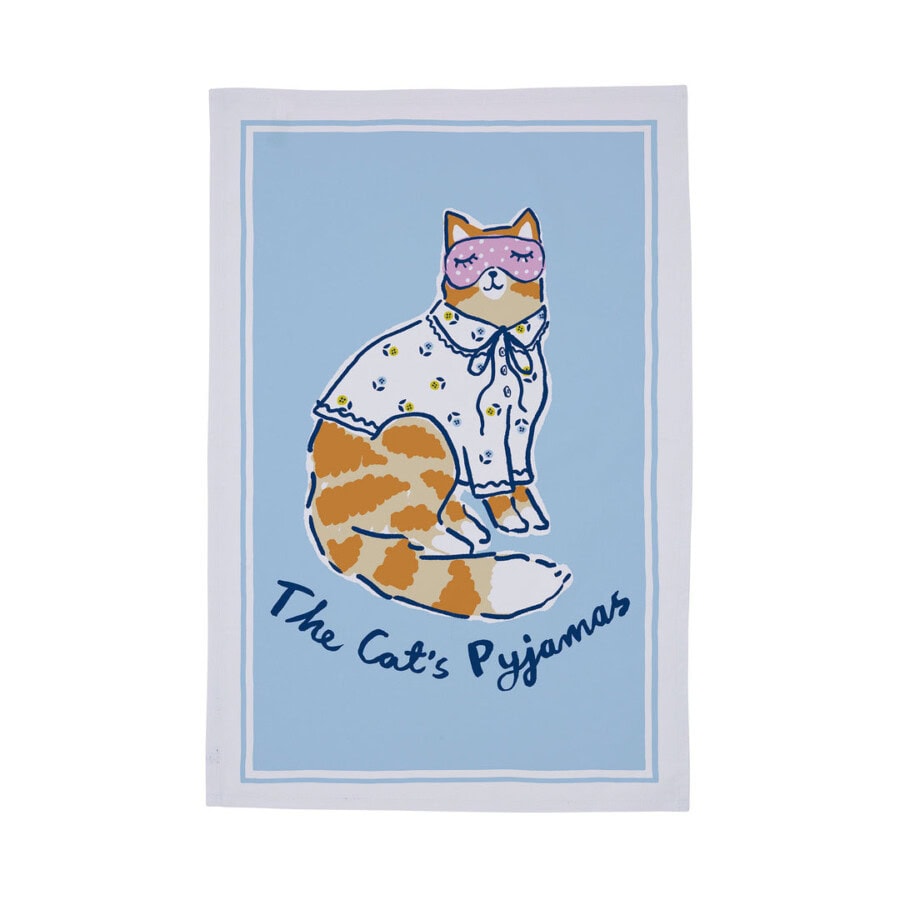 cats-pyjamas-uw-tea-towel