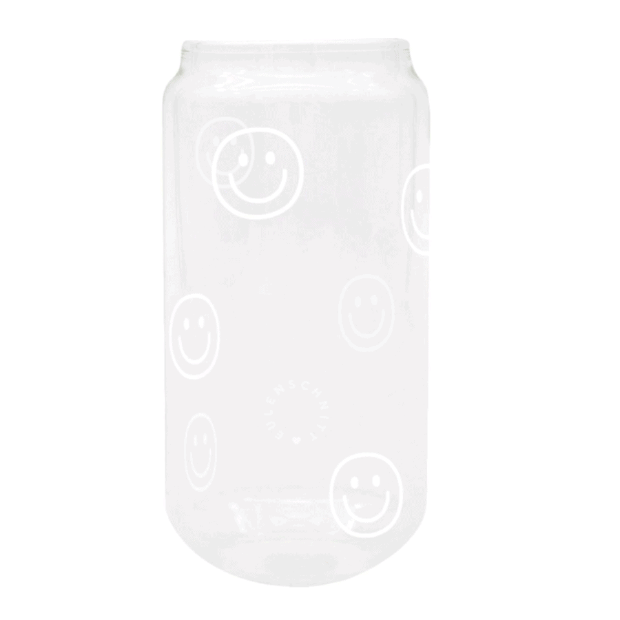 eulenschnitt-trinkglas-smileys