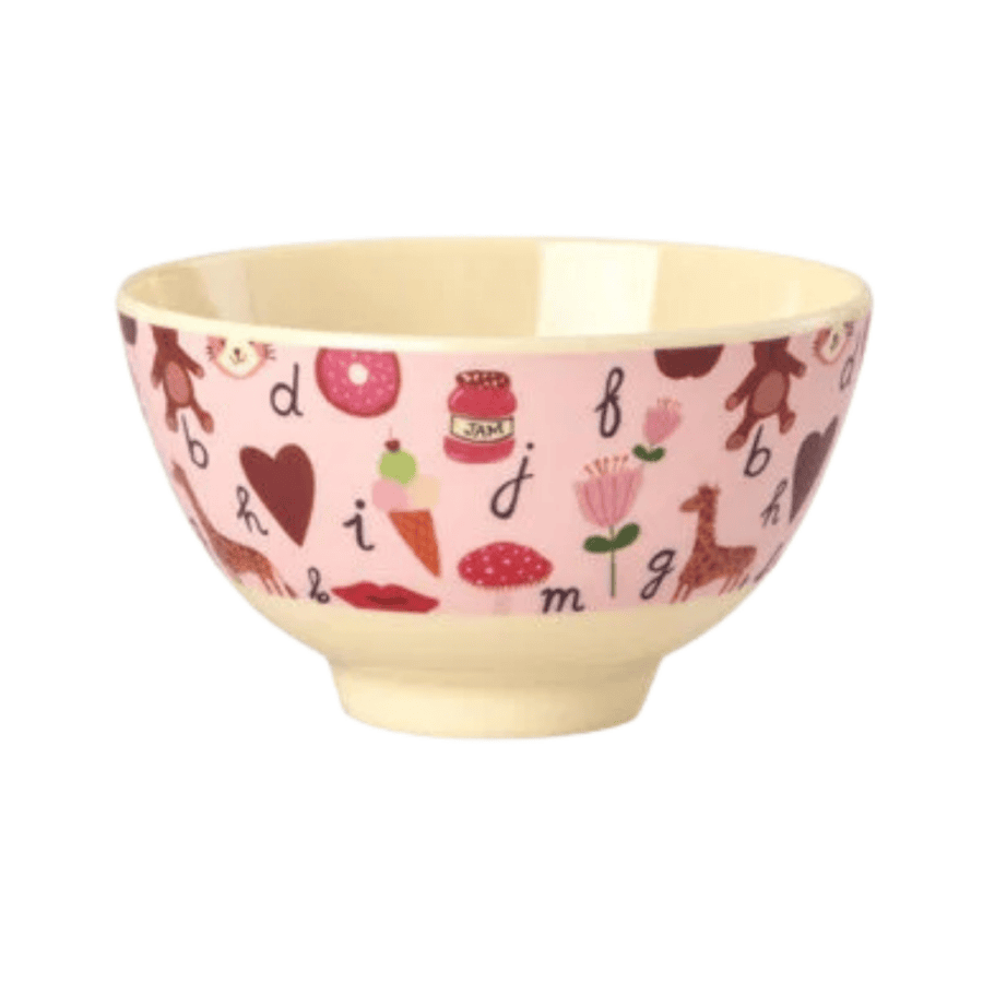 rice-kleine-schale-300ml-abc-print-pink