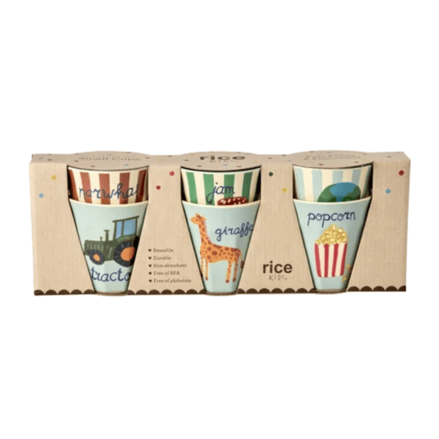rice-kleiner-becher-160ml-abc-print-blau-mehrere-motive