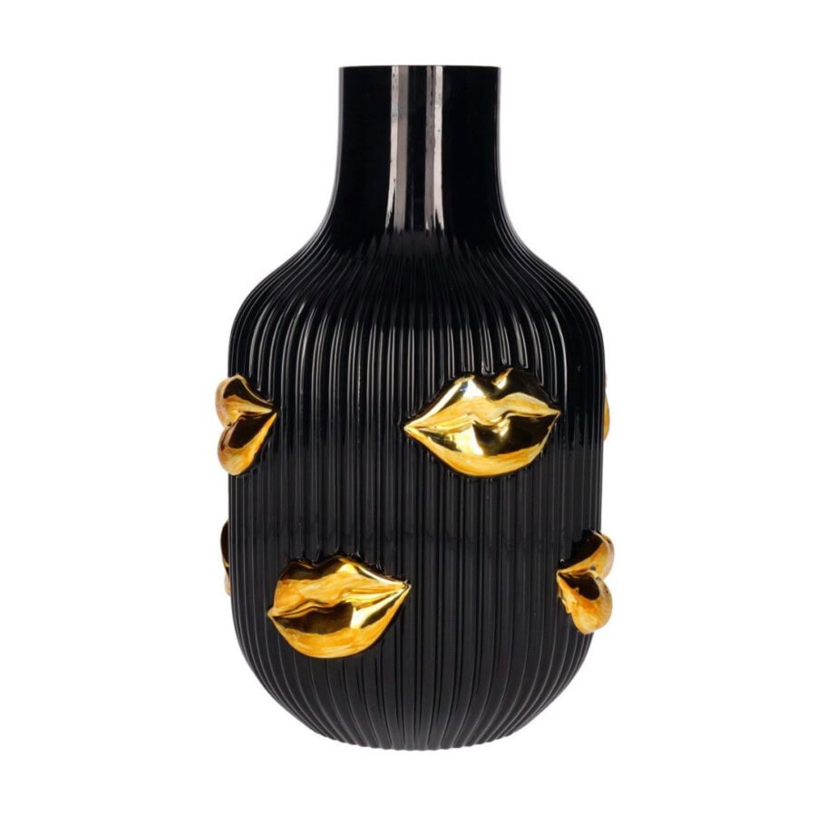 gift-company-glas-vase-lippen-schwarz-gold-gross