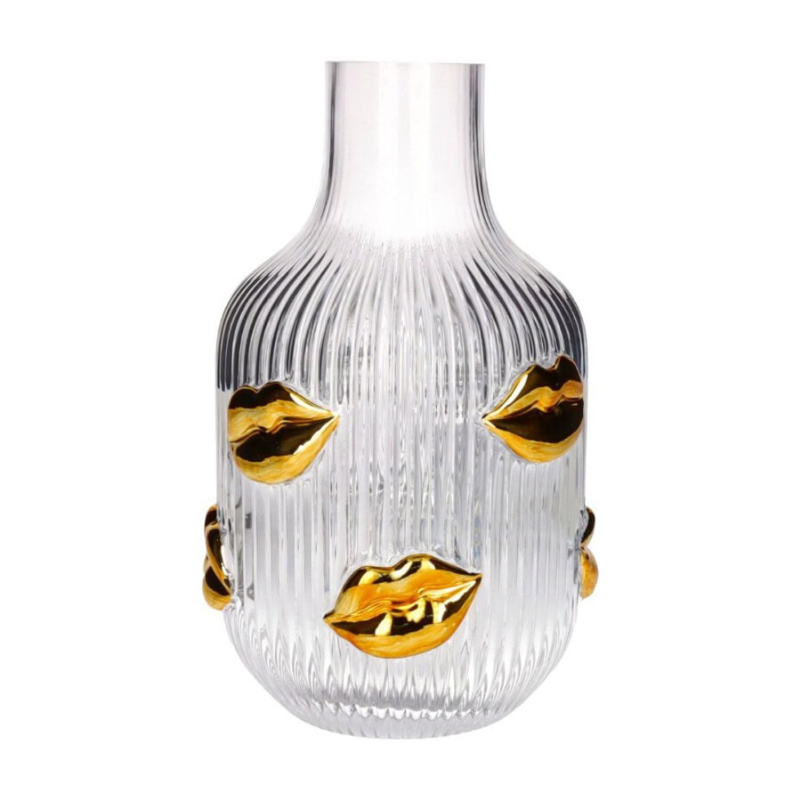 gift-company-glas-vase-lippen-transparent-gold-gross