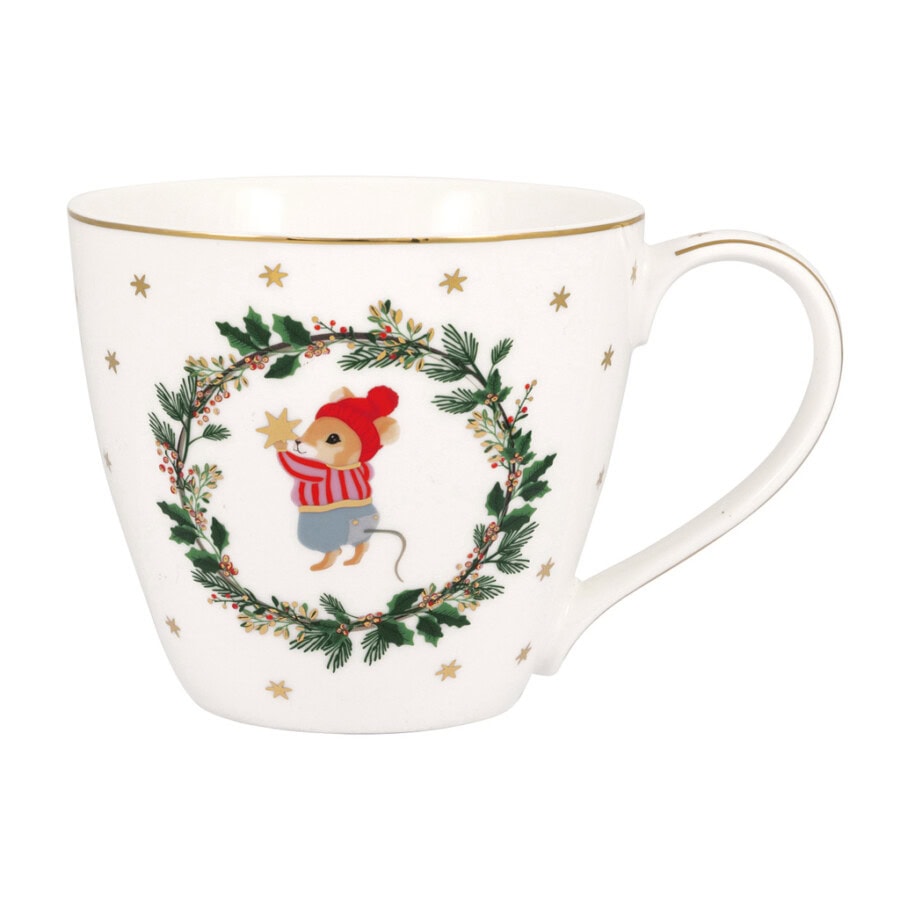 Greengate-Mug-Joanni-white-X-Mas
