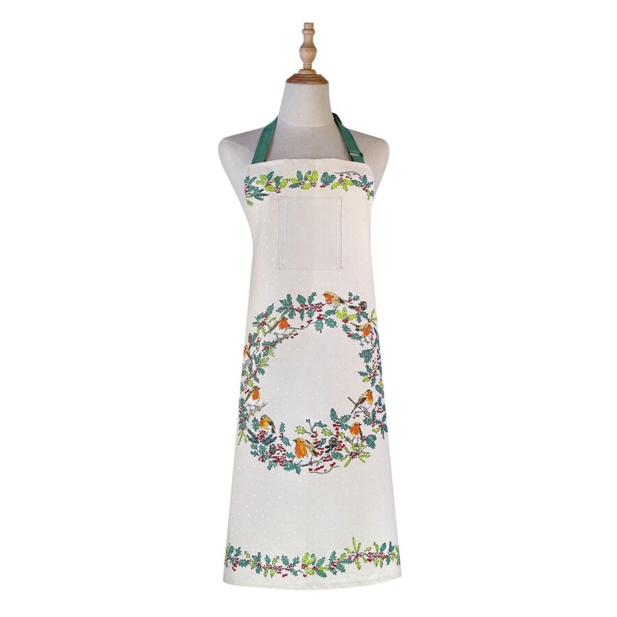 Ulster-Weavers-Christmas-Robins-Cotton-Apron-X-mas