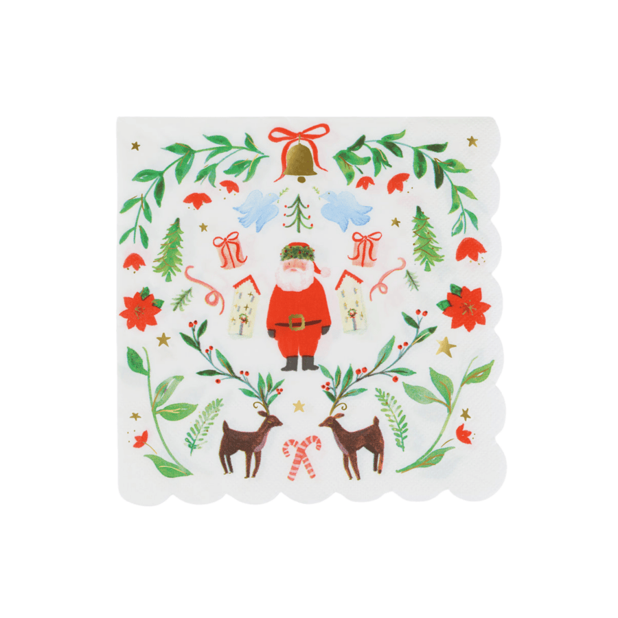 Meri-Foliage-Santa-Patterned-Napkins