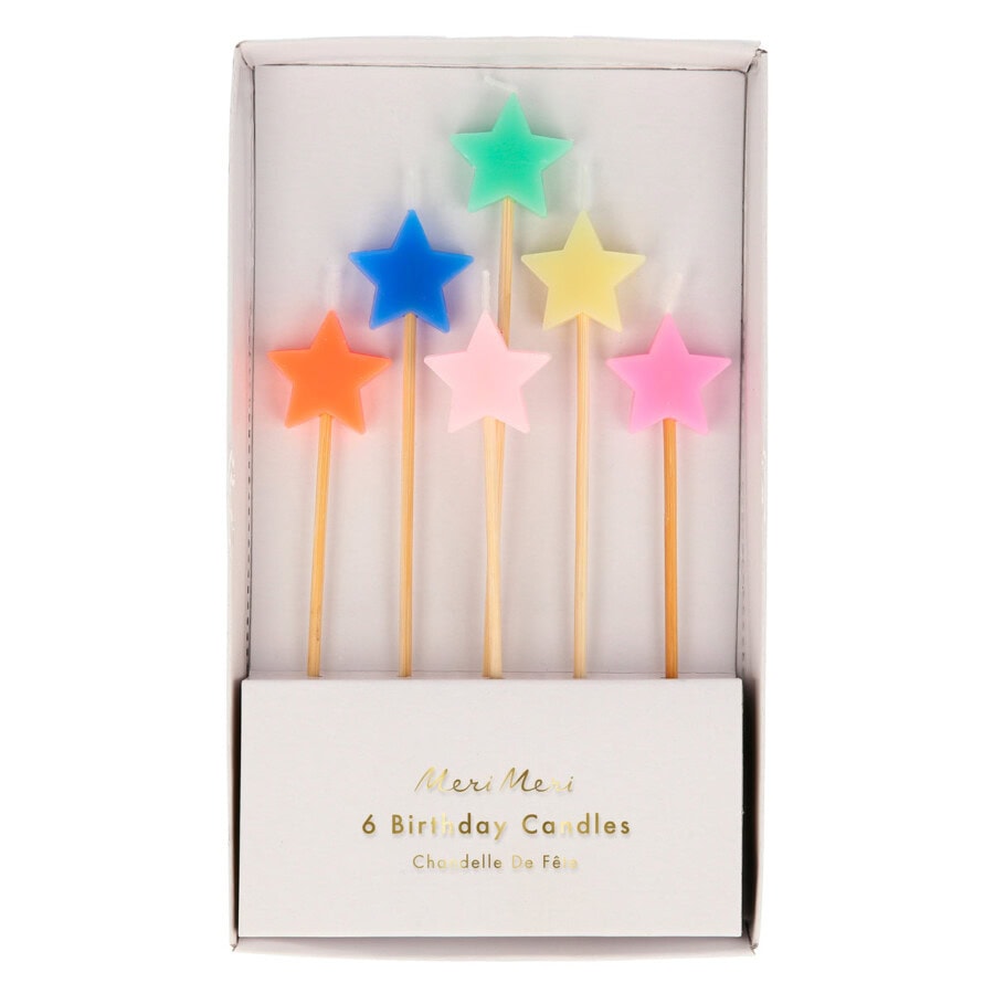Meri-Mixed-Star-Candles