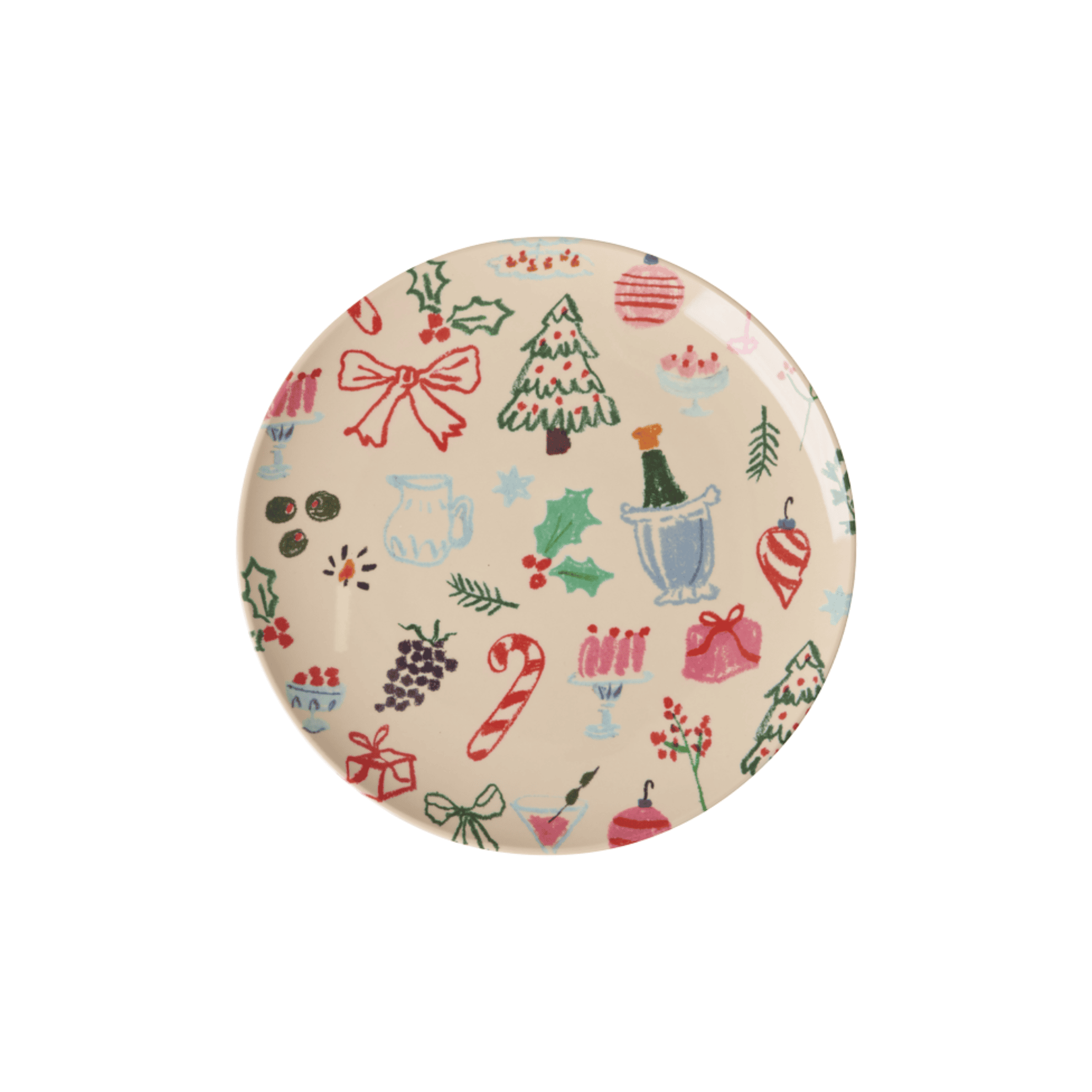 RICE Dessertteller „Xmas Galore“ Print