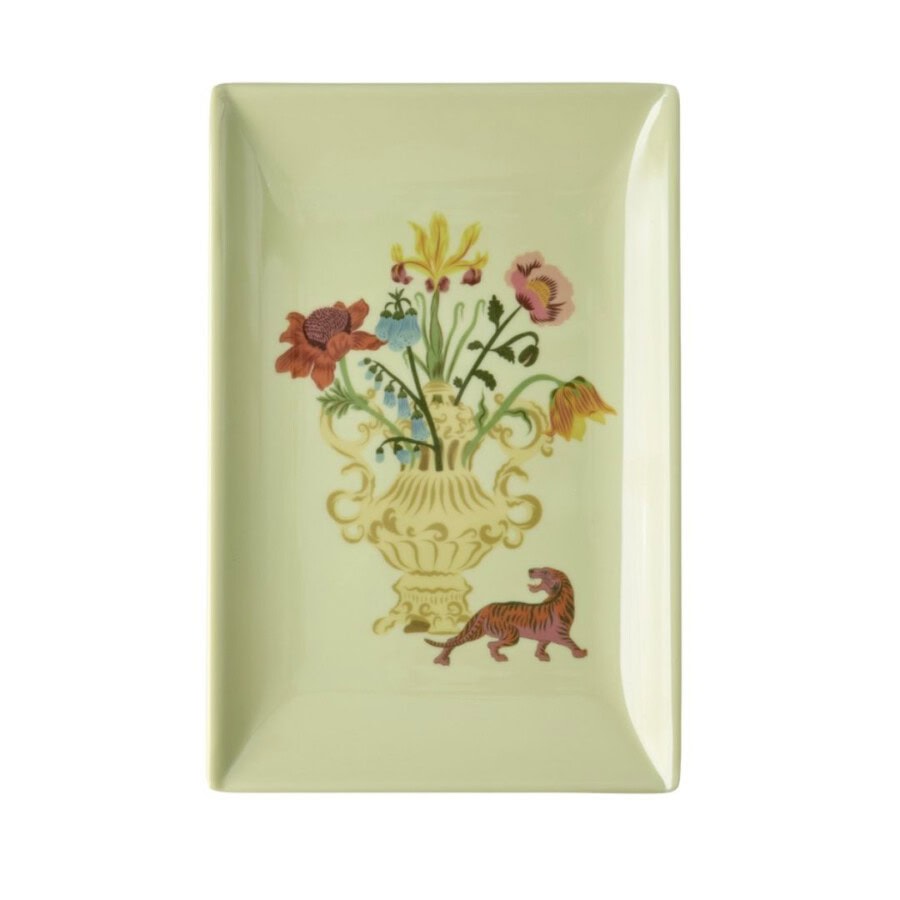rice-sushiplatte-chinese-print-gruen