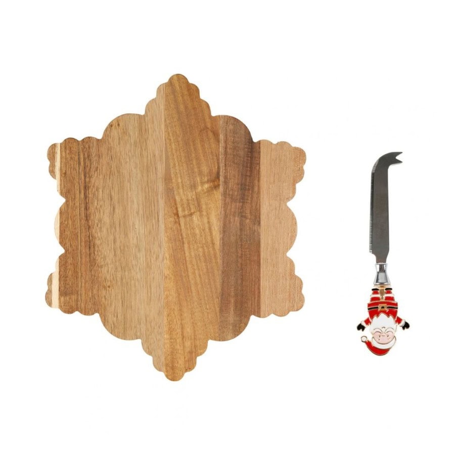 yliades-kaesebrett-snowflake-messer-santa